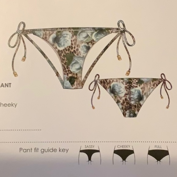 Lisa Blue AFRICAN QUEEN bikini -blue (#42) - Picture 10 of 13